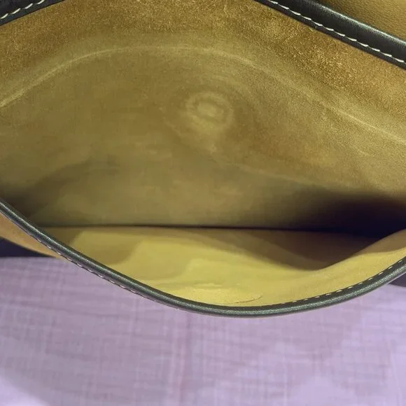 Loewe Olive and Black Crossbody Bag - Picture 5 of 15